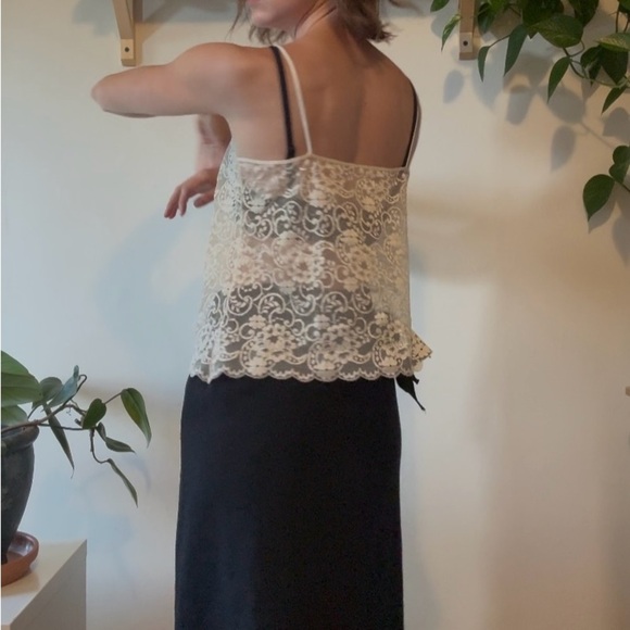Vintage Wonderbra Lace Cami (fits S to L) - Picture 2 of 6